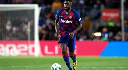 Italian Media Claims Inter & Barcelona Discussing Possibility Of Inserting Umtiti In Deal For Lautaro Martinez