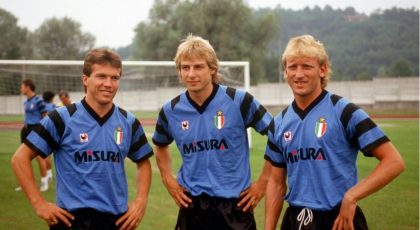 Photo – Nerazzurri Legend Andreas Brehme Shares Inter Squad Photo From 1991/1992 Season
