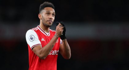 Inter Facing Competition For Arsenal Striker Pierre-Emerick Aubameyang From Manchester United