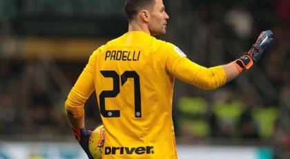 Inter Without Samir Handanovic For Lazio As Daniele Padelli Continues In Goal