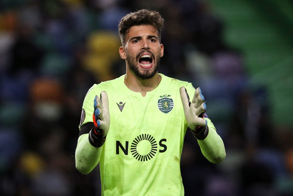 Inter & AC Milan To Battle It Out For Sporting Goalkeeper Luis Maximiano