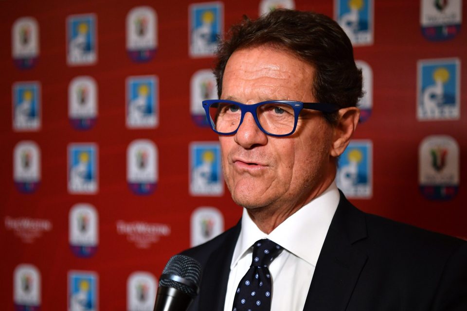Fabio Capello: “Not A Real Milan Derby Between AC Milan & Inter Without Fans”