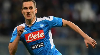 Inter Keeping Tabs On Napoli’s Arkadiusz Milik With View To Summer Move, Italian Broadcaster Reports