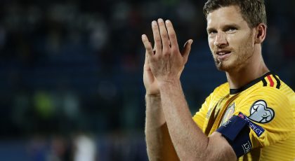 Belgian Media Claim Inter Linked Jan Vertonghen Set To Join Benfica
