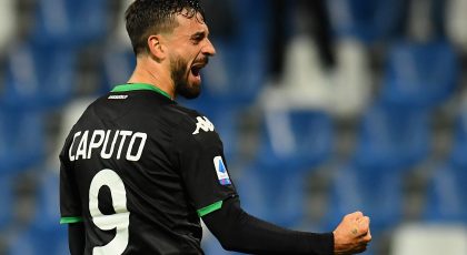 Sassuolo Striker Caputo: “It’s Difficult To Answer What I’d Do If Conte & Inter Came In For Me”