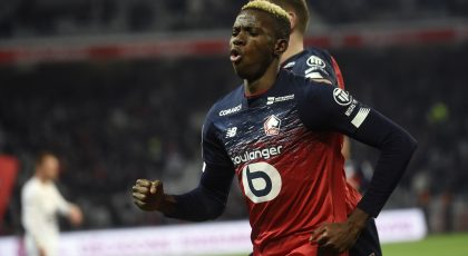 Inter Not Getting Involved – Napoli Firmly In Pole Position To Sign Lille’s Victor Osimhen