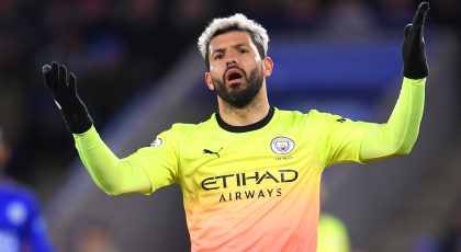 Inter Linked Man City Striker Sergio Aguero’s Agent: “I Haven’t Talked To Anyone”