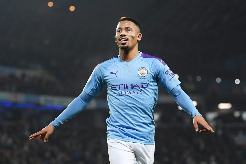 Man City Striker Gabriel Jesus’ Agent Has Been In Contact With Inter Over Possible Move