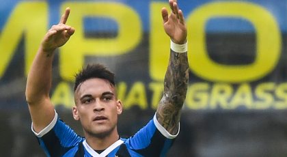 Barcelona Identify Arsenal’s Aubameyang & PSG’s Cavani As Alternatives To Inter’s Lautaro Martinez