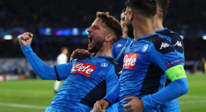 Napoli’s Dries Mertens Doubtful To Start In Tomorrow’s Coppa Italia Clash Against Inter