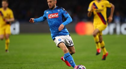 Dries Mertens Waiting For Inter After Nerazzurri Terminate Alexis Sanchez’s Contract, Italian Media Report