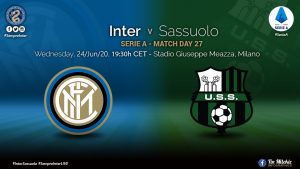 Preview – Inter vs Sassuolo – A Banana Skin Match Or Three Easy Points?