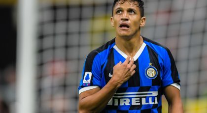 Photo – Alexis Sanchez Scores Inter’s First Chilean Double In Serie A Since Ivan Zamorano In 1999