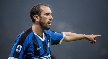 Cagliari Defender Diego Godin: “Almost An Historic Season At Inter, My Departure Was Conte’s Decision”