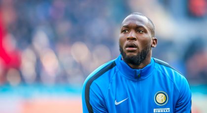 Photo – Inter’s Romelu Lukaku Back At Work In Training After Scoring Twice Against Benevento