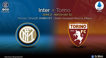 Preview – Inter Vs Torino: Somehow Still In The Race For Second Place