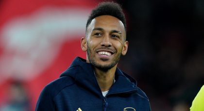 Italian Media Claim Inter Cool Interest In PSG & Barcelona Linked Arsenal Captain Aubameyang