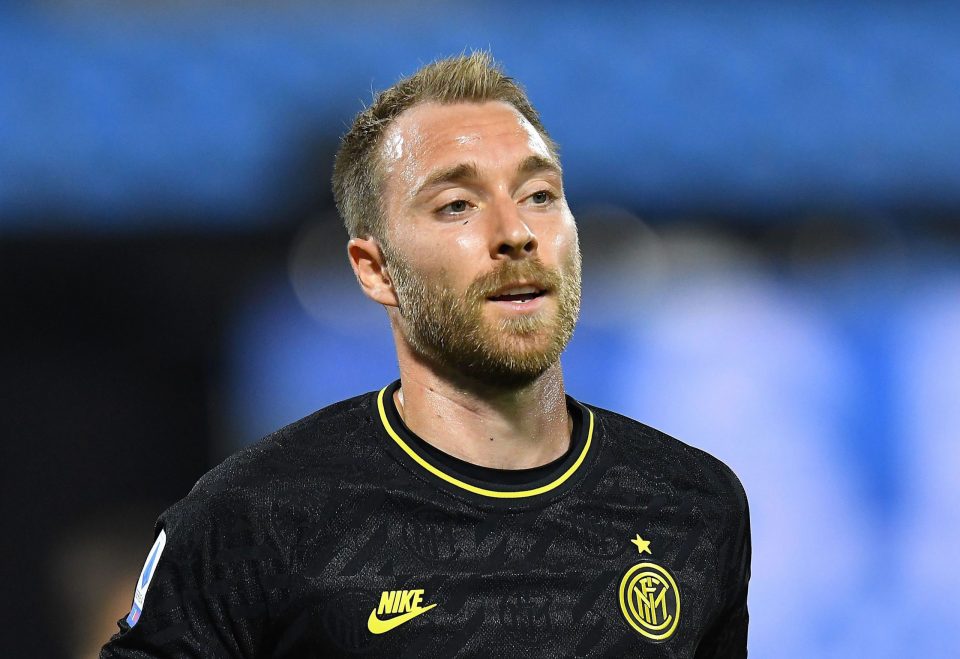Suning Now Open To Letting Christian Eriksen Leave Inter On Loan, Italian Media Reports