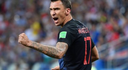 AC Milan Striker Mario Mandzukic To Miss Tomorrow’s Derby Against Inter Due To Injury, Italian Broadcaster Notes