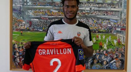 Official – FC Lorient Complete The Signing Of Andrew Gravillon From Inter