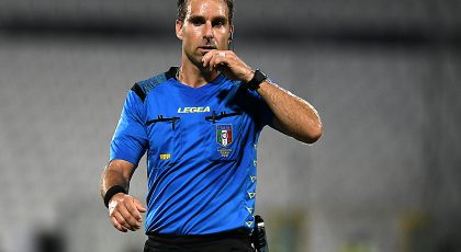 Referee Francesco Fourneau To Be In Charge Of Inter’s Serie A Clash Away To Benevento