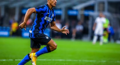 Photo – Inter Celebrate Alexis Sanchez’s 50th Appearance For Nerazzurri Against Udinese