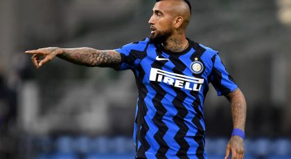 Antonio Conte Confident Inter’s Arturo Vidal Will Be Fit For Lazio Clash, Italian Broadcaster Reports