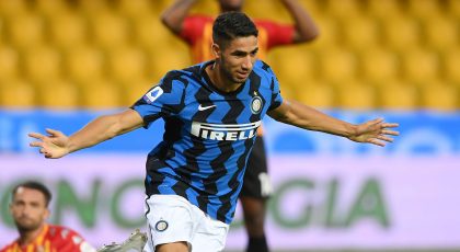 Photo – Inter’s Achraf Hakimi Is Highest-Scoring Defender In Europe’s Top Five Leagues This Season
