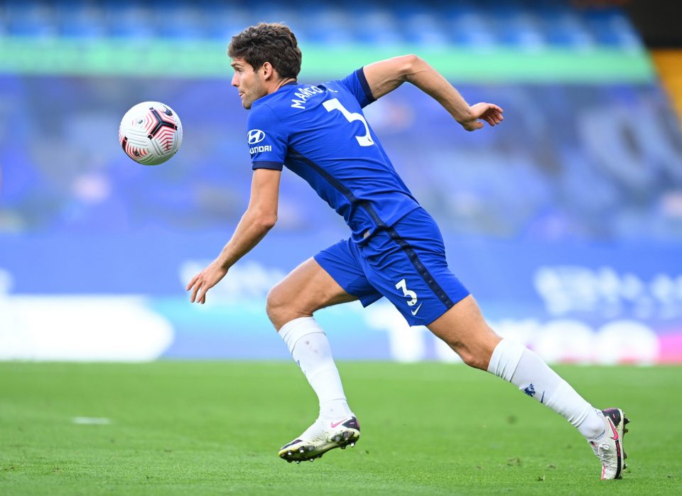 Inter Linked Marcos Alonso Will Join Atletico Madrid Next Month, Italian Media Report