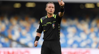 Referee Luca Pairetto Injures Himself During Warm Up & Is Replaced By Mauro Piccinini