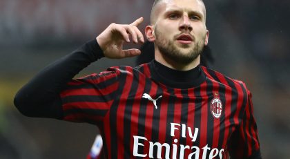 AC Milan Forward Ante Rebic Doubtful To Play Against Inter, Italian Media Report