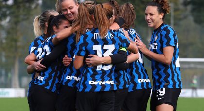 Photo – Inter Women Beat Pink Bari 3-0 Thanks To Goals From Marinelli & Mauro