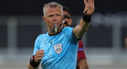 Official – Referee Bjorn Kuipers In Charge Of Inter’s Champions League Opener Against Borussia Monchengladbach