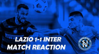 Watch – #SempreInterTV – Match Reaction | Lazio 1-1 Inter | Nerazzurri Drop First Points Of The Season