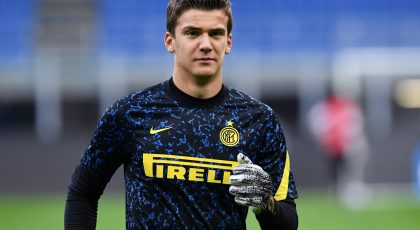 Inter’s Filip Stankovic To Replace Daniele Padelli As Nerazzurri’s Third Goalkeeper, Italian Media Report