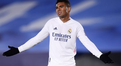 Real Madrid’s Casemiro: “Inter Are A Great Team With A Coach Who Has Clear Ideas”