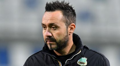 Sassuolo Coach Roberto De Zerbi: “We Must Be Proud Of Our Mentality & Show Spirit We Had Against Inter”