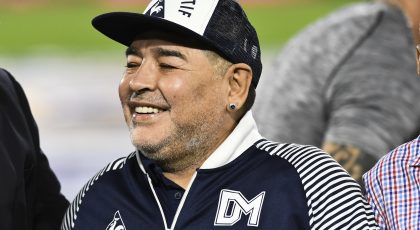 Photo – Inter Pay Tribute To Diego Maradona: “A Number 10 Who Defined An Era”