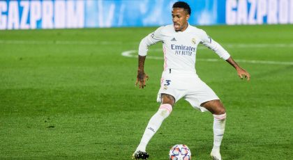 Official – Real Madrid’s Eder Militao Is COVID-19 Positive & Misses Clash Against Inter