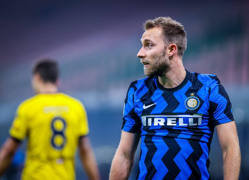 Christian Eriksen To Start For Inter This Weekend Vs Cagliari, Italian Media Report