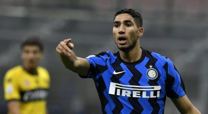 Italian Media Highlight Importance Of Real Madrid Match For Inter’s Achraf Hakimi
