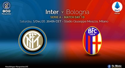 Preview – Inter vs Bologna: Keeping A Good Thing Going