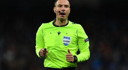 Official – Slavko Vincic Assigned To Referee Inter Vs Shakhtar Donetsk