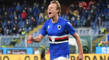 Inter Impressed By Sampdoria’s Mikkel Damsgaard During Nerazzurri’s Serie A Loss, Italian Media Report