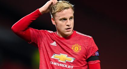 Inter, Roma & AC Milan Interested In Loaning Man Utd’s Donny Van De Beek, Italian Media Report