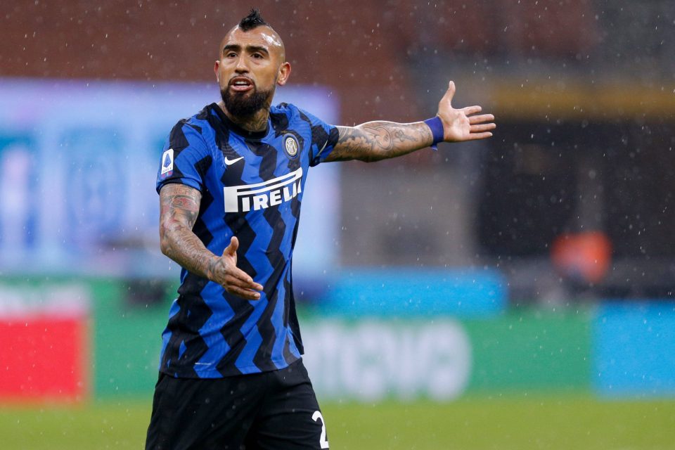 Inter “Furious” With Midfielder Arturo Vidal After Comments About Joining Flamengo, Italian Media Report