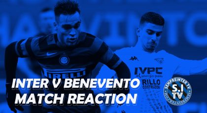 Watch – Reaction | Inter – Benevento | The Lautaro Martinez & Romelu Lukaku Show