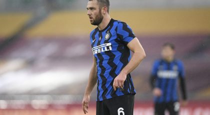 Photo – Inter Defender Stefan De Vrij After Milan Derby Win: “Flying Into The Semi-Finals!”