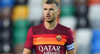 Roma Striker Eden Dzeko To Rescind Contract & Become ‘Transfer Opportunity’ For Inter, Italian Media Claim