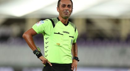 Marco Di Bello Will Take Charge Of Inter-Sampdoria With Daniele Doveri Refereeing Sassuolo-AC Milan, Italian Media Report